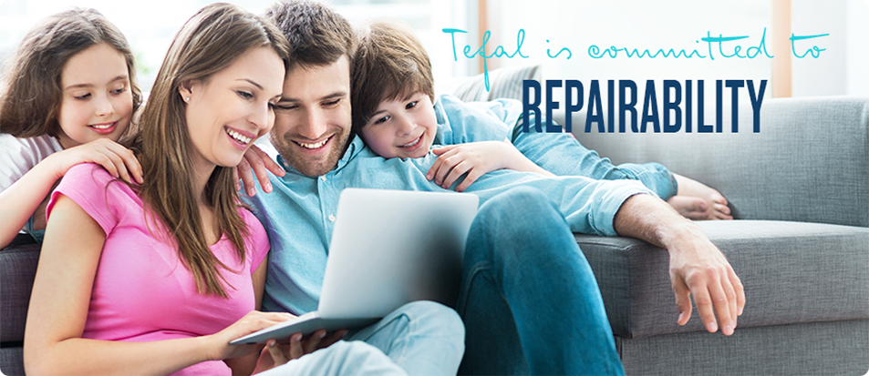 Tefal is committed to the repairability of its products.